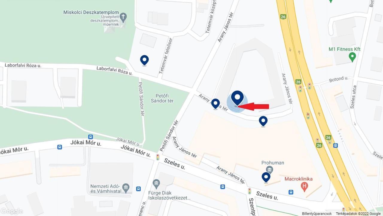 Aj - Ter Apartman Miskolc Bagian luar foto